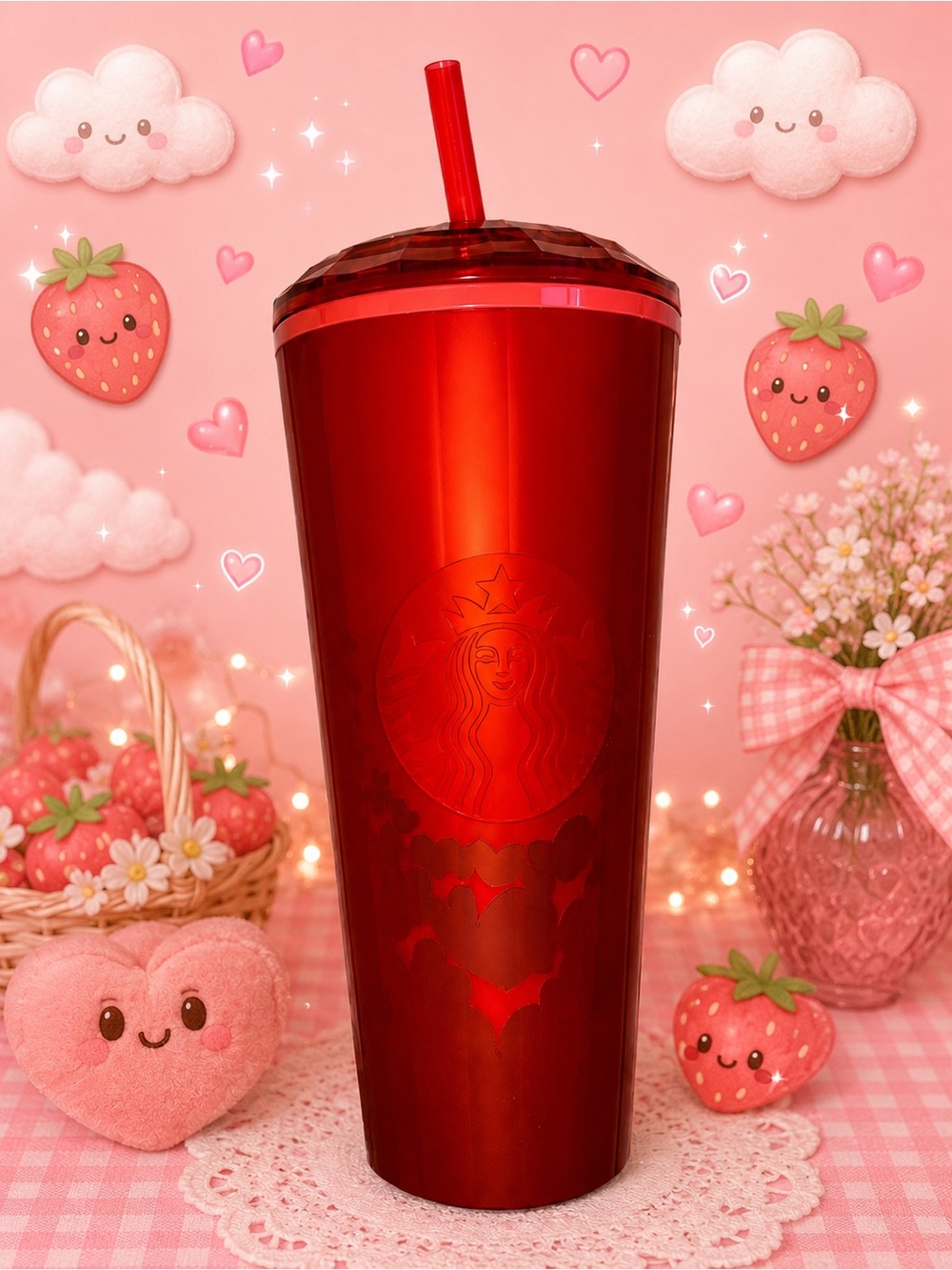 Starbucks Red Valentine’s Day Tumbler – 2022 Release